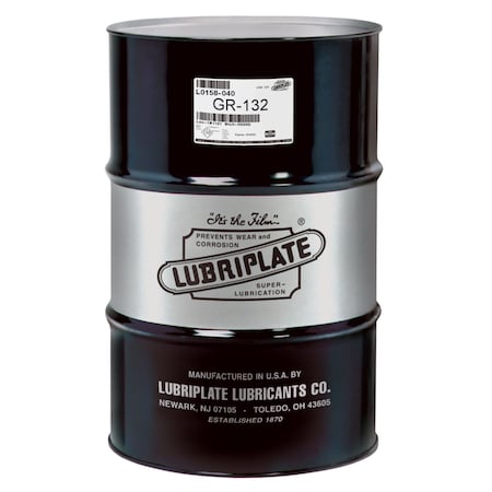 Lubriplate Gr-132, Drum, Portable Tool, High Speed Bearing White Grease L0158-040